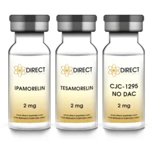 Buy Ipamorelin Tesamorelin CJC-1295 no DAC {name} Triple Peptide Stack